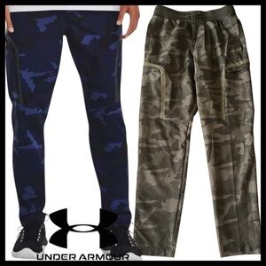 Under Armour Olive Green/Black Camo Joggers (M)
